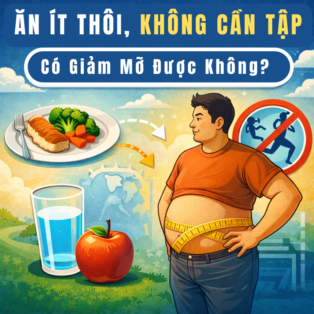 an it khong tap co giam mo duoc khong