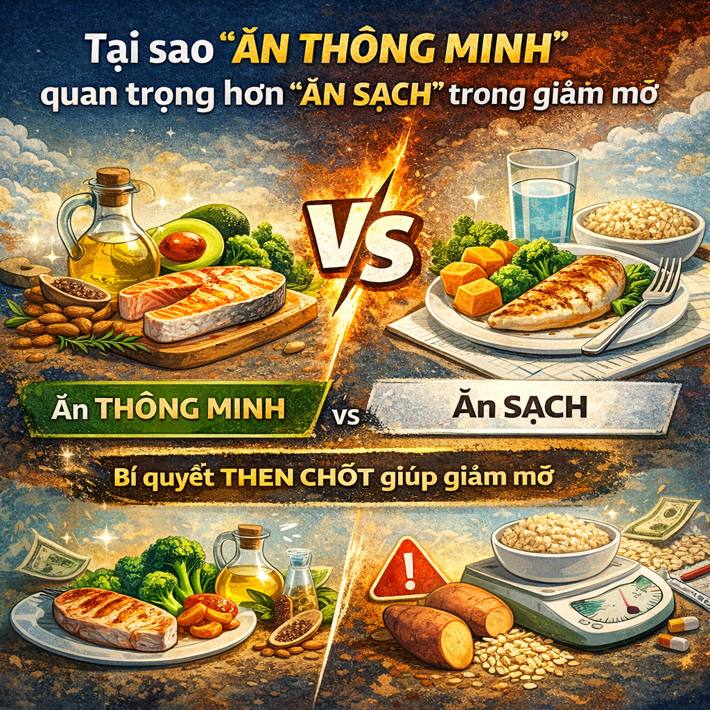 an thong minh hon la an sach