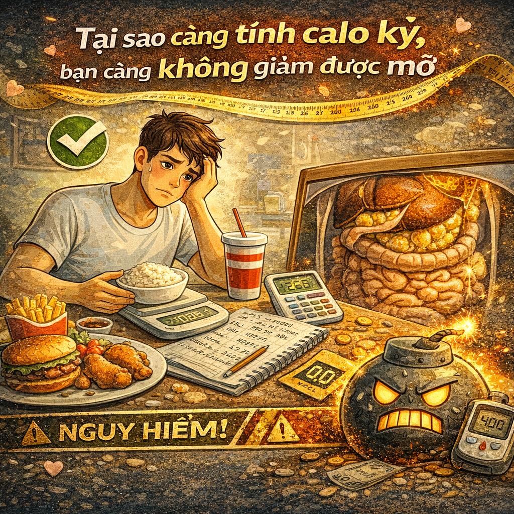 tai sao tinh calo ban khong giam duoc mo